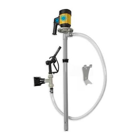 Action Pump Action Pump 55 Gallon Centrifugal Drum Pump Kit 7500 - Polypropylene 110V & Flow Meter 7500